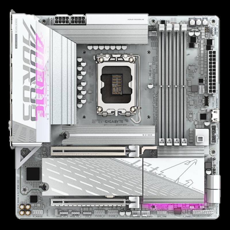 Gigabyte B860M AORUS ELITE WIFI6E ICE