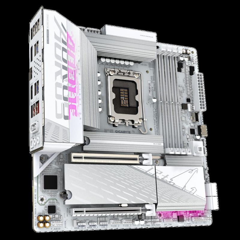 Gigabyte B860M AORUS ELITE WIFI6E ICE