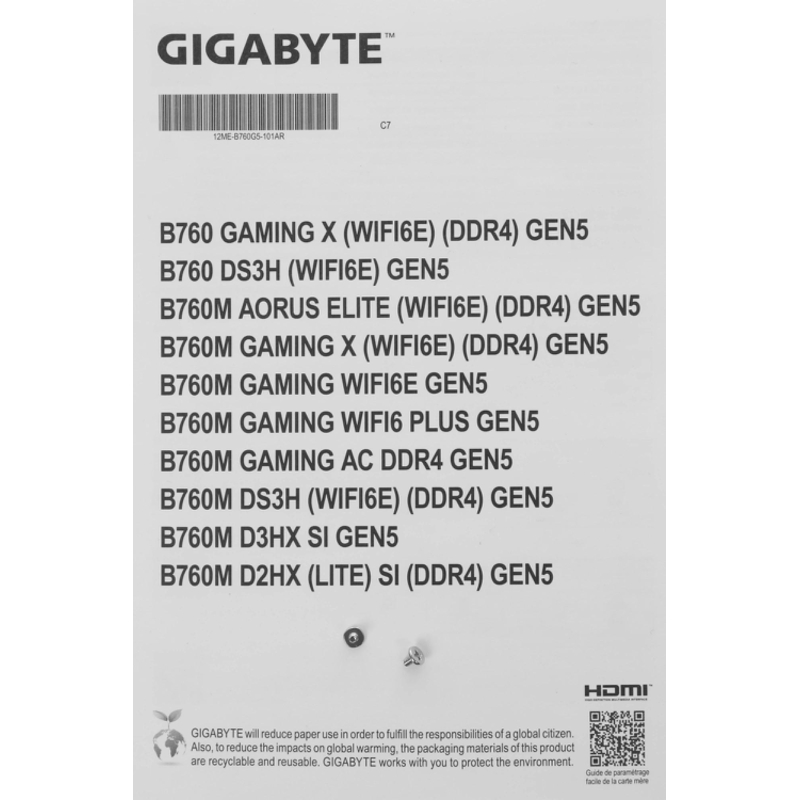 Gigabyte B760 GAMING X GEN5