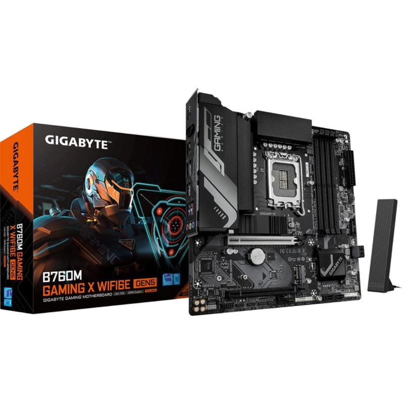 Материнская плата Gigabyte B760M GAMING X WIFI6E GEN5 арт. B760M G X WF6E GEN5