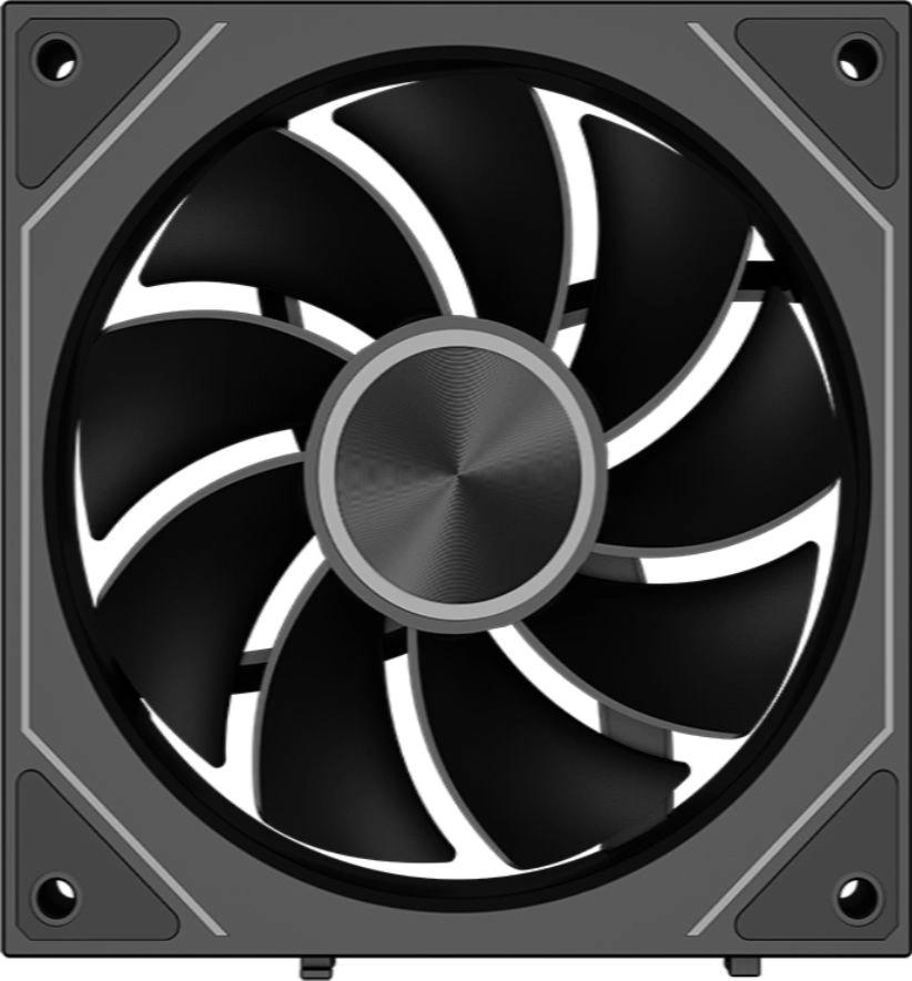 PcCooler F3 X120R ARGB BK