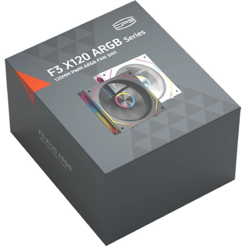 PcCooler F3X120-BKAC012-GL