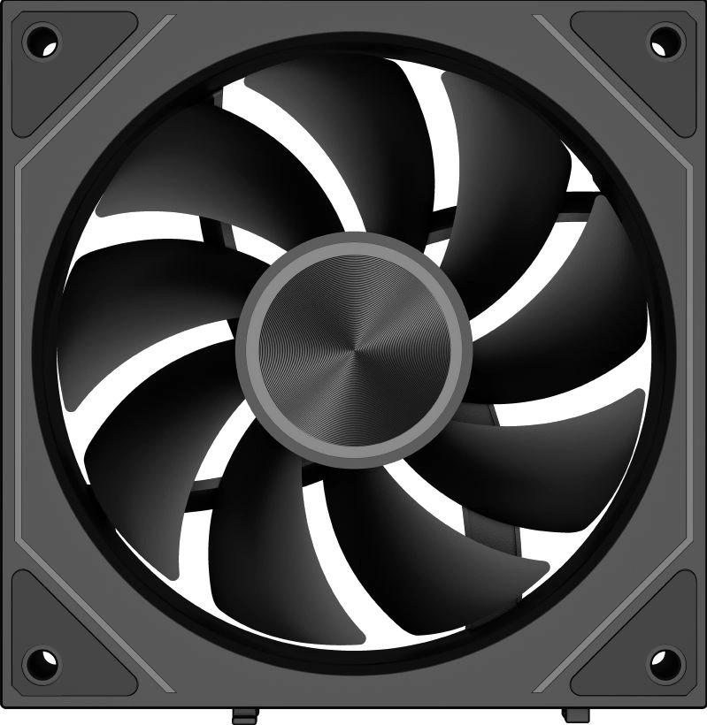 PcCooler F3X120-BKAC012-GL