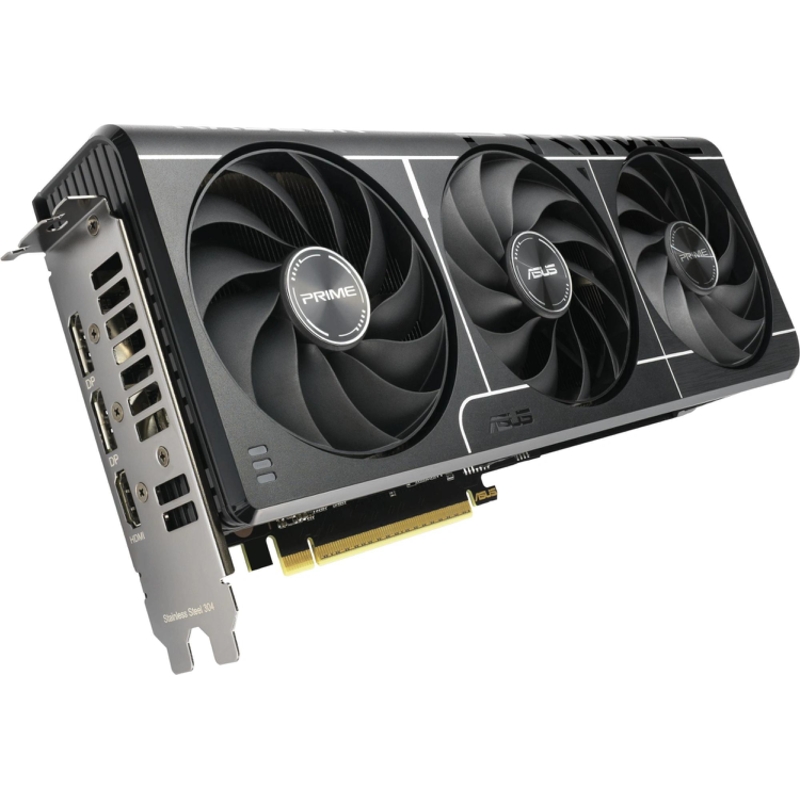 Видеокарта ASUS PRIME-RX9060XT-O16G//RX9060XT HDMI DP*2 16G D6; 90YV0LF1-M0NA00
