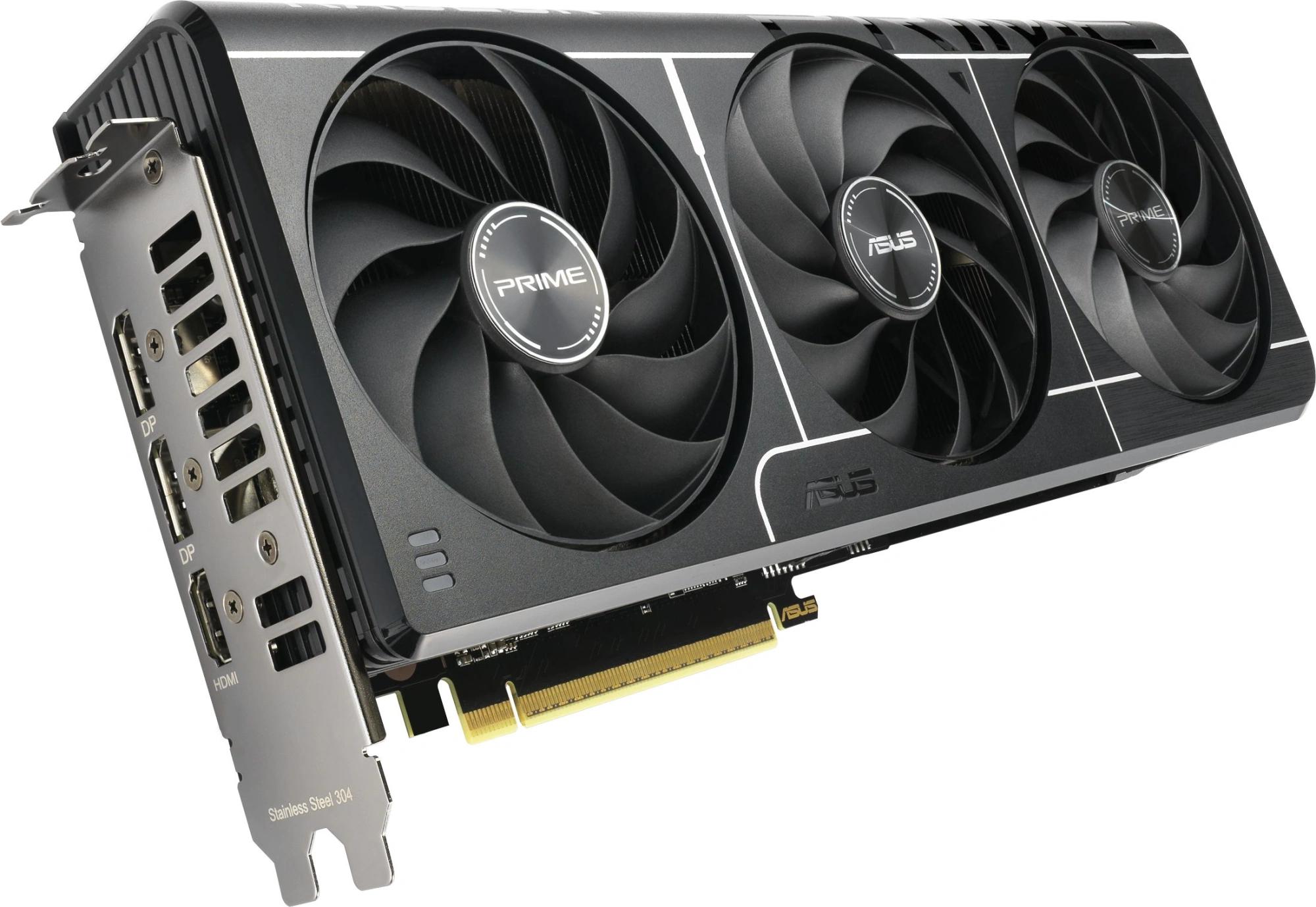 Видеокарта ASUS PRIME-RX9060XT-O16G//RX9060XT HDMI DP*2 16G D6; 90YV0LF1-M0NA00