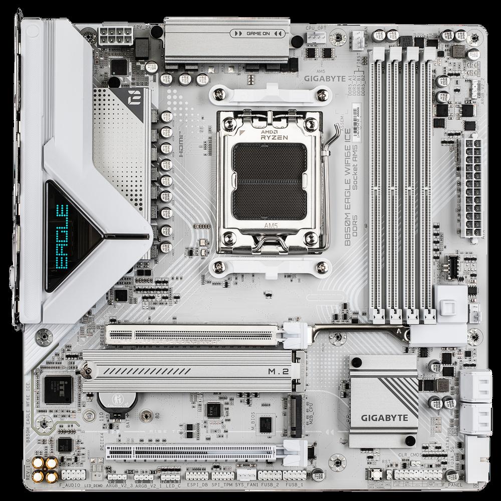 Gigabyte B850M EAGLE WIFI6E ICE