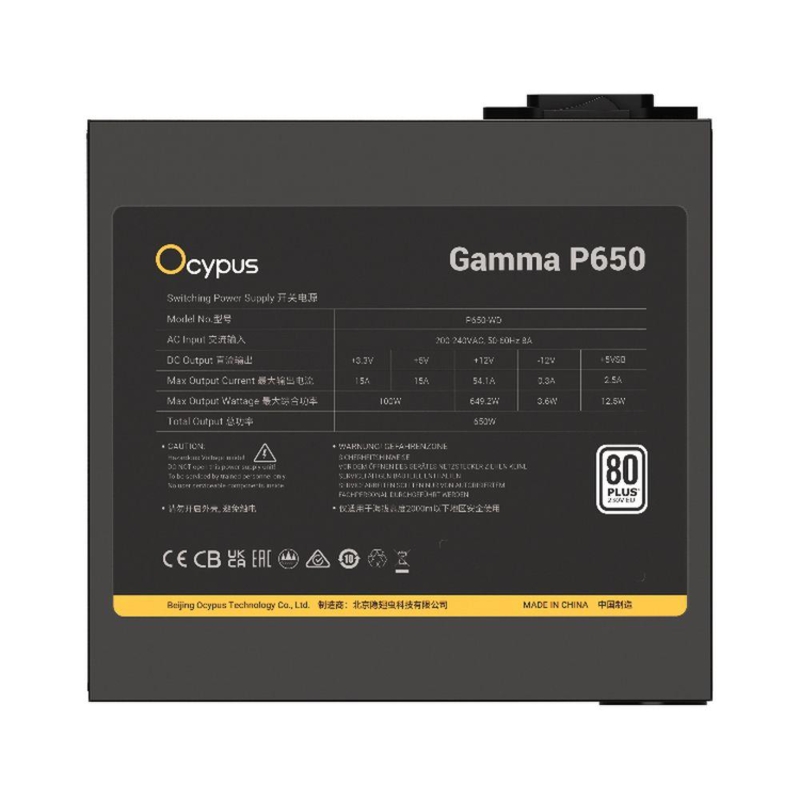 WD Gamma-P650-W1HDBK024X-EU