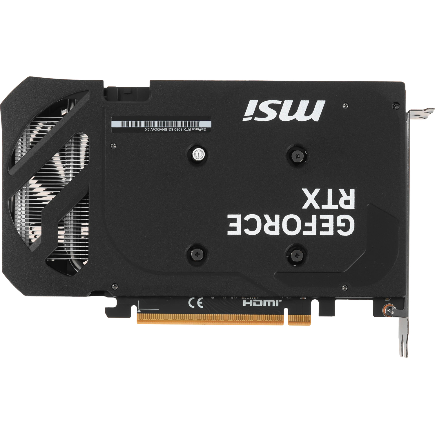 MSI GeForce RTX 5050 SHADOW 2X (RTX 5050 8G SHADOW 2X)