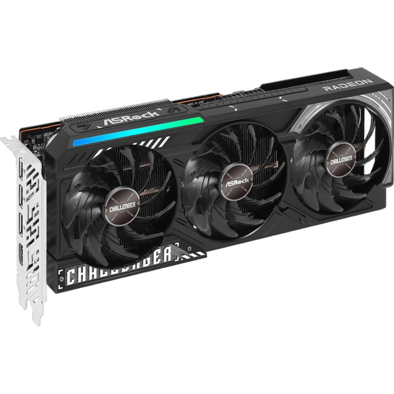 Видеокарта ASRock Radeon RX 9070 Challenger 16GB//RX 9070, HDMI, DP*3, 16G, D6