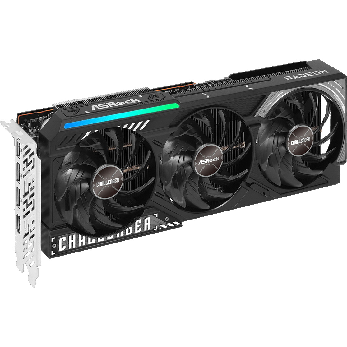 Видеокарта ASRock Radeon RX 9070 Challenger 16GB//RX 9070, HDMI, DP*3, 16G, D6