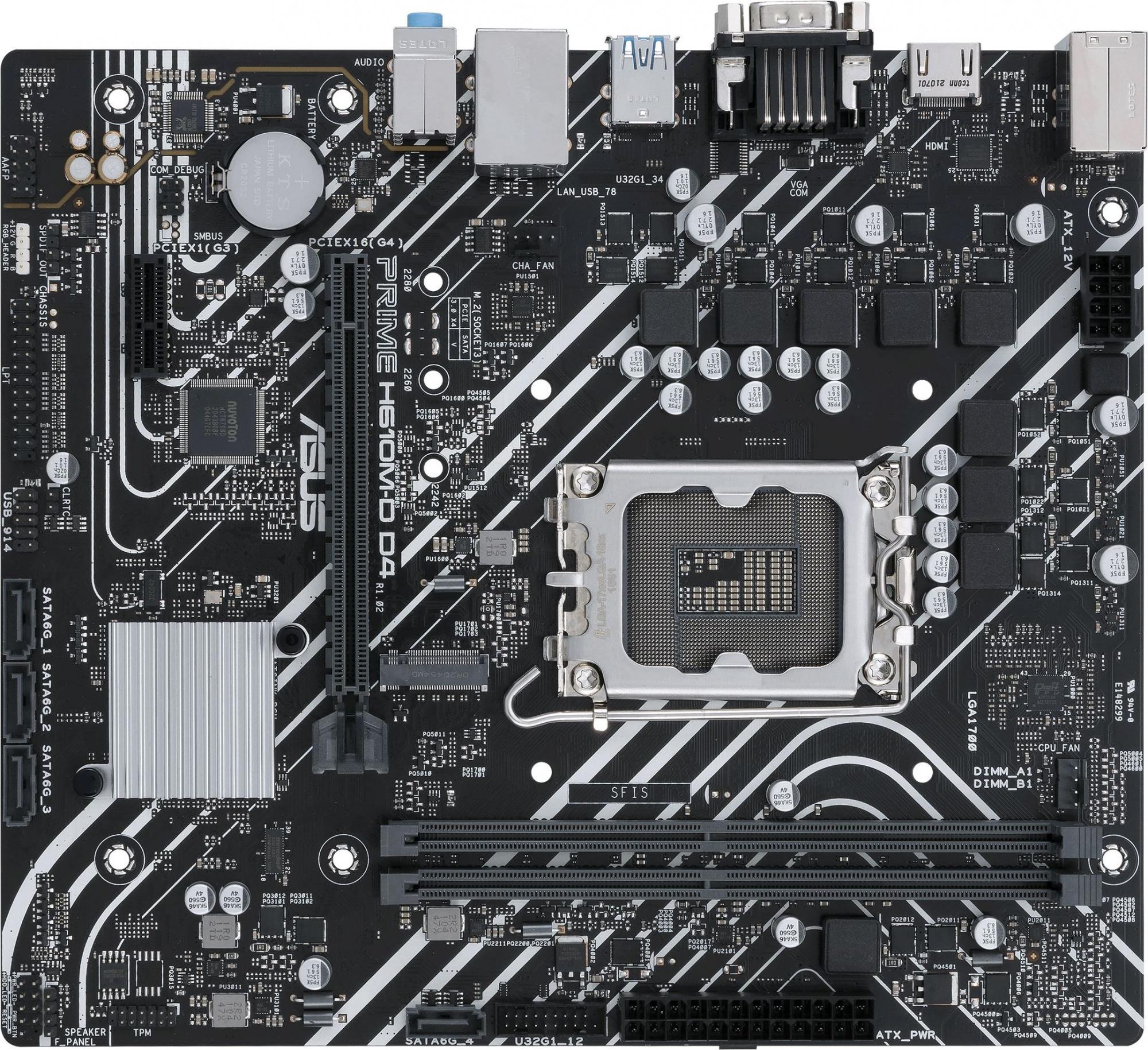 ASUS PRIME H610M-D D4