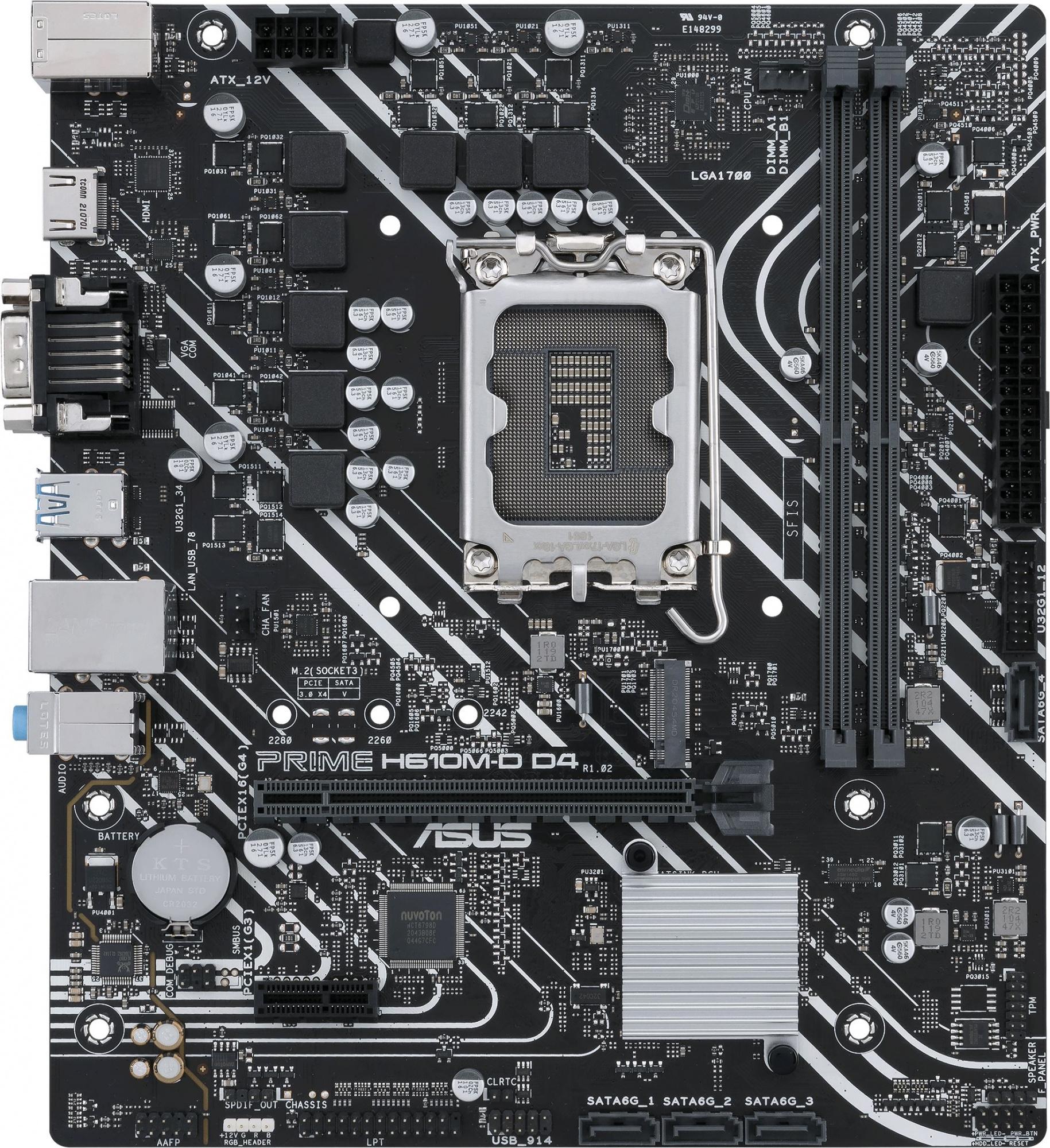 ASUS PRIME H610M-D D4