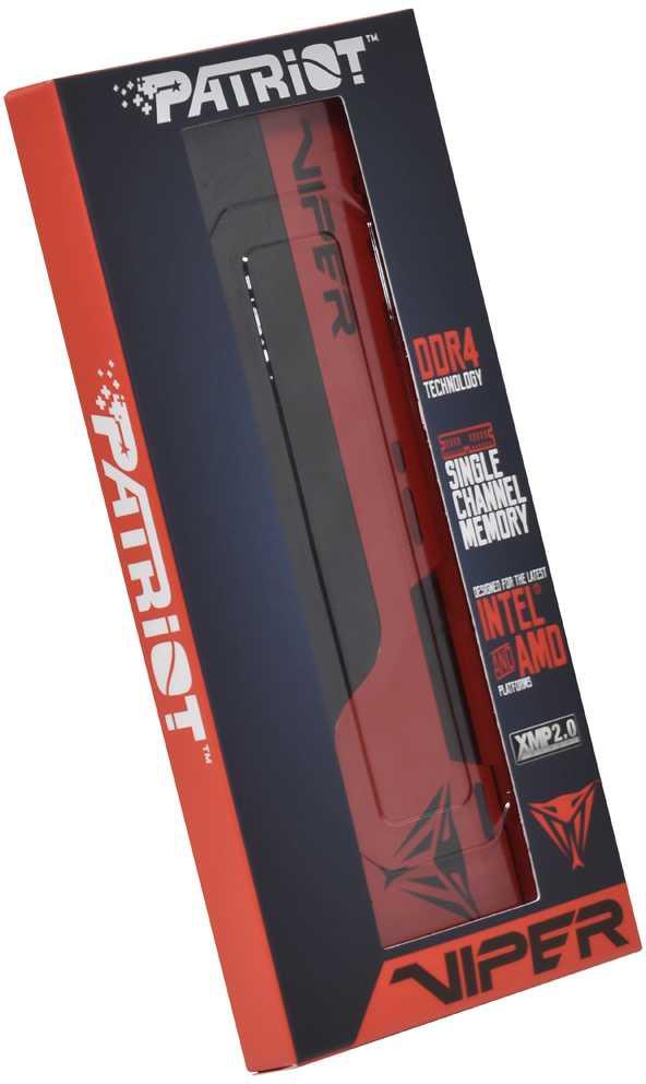Patriot Viper ELITE II DDR4 DIMM 16GB 3200MHz SINGLE 1*16GB CL18 18-22-22-42 1.35V арт. PVE2416G320C8