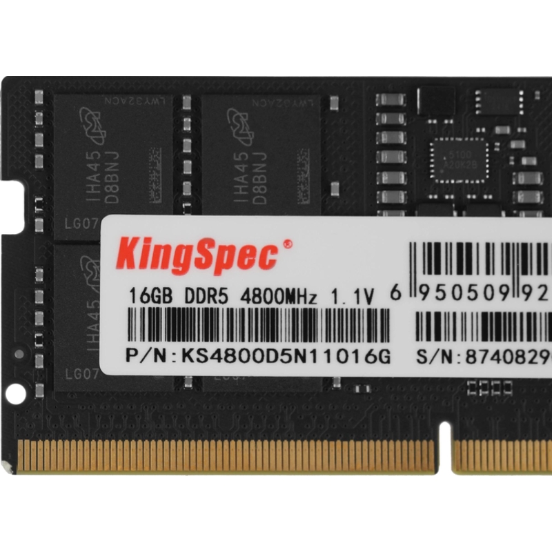 SHENZHEN KINGSPEC ELECTRONICS TECHNOLOGY CO LTD KS4800D5N11016G