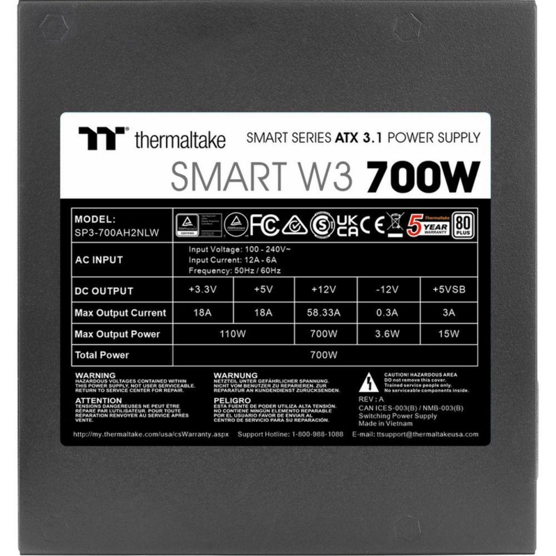Thermaltake PS-SPW-0700NNFAWE-1