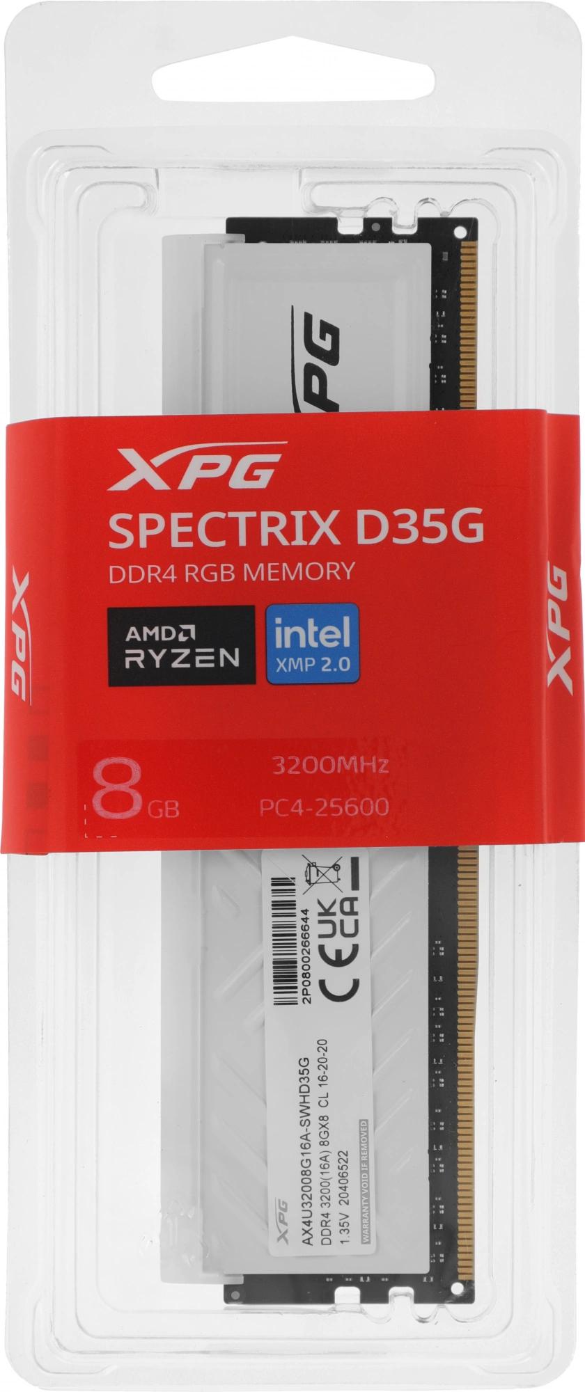 ADATA AX4U32008G16A-SWHD35G