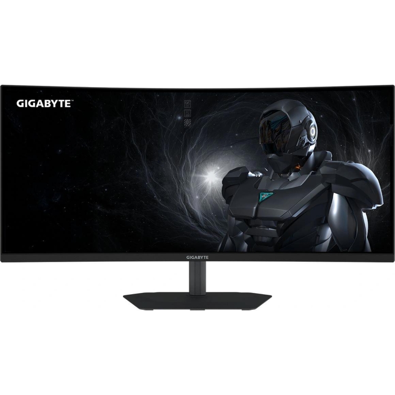 Монитор Gigabyte 34" G34WQC2 EK черный VA LED 21:9 HDMI M/M матовая HAS Piv 4000:1 450cd 178гр/178гр 3440x1440 200Hz FreeSync Premium DP WQ 7.36кг арт. 20VM0-34WQC2BM-1EKS