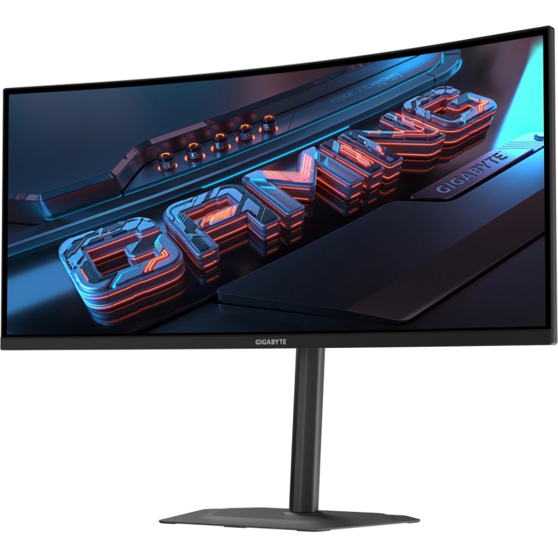 Монитор Gigabyte 34" G34WQC2 EK черный VA LED 21:9 HDMI M/M матовая HAS Piv 4000:1 450cd 178гр/178гр 3440x1440 200Hz FreeSync Premium DP WQ 7.36кг арт. 20VM0-34WQC2BM-1EKS