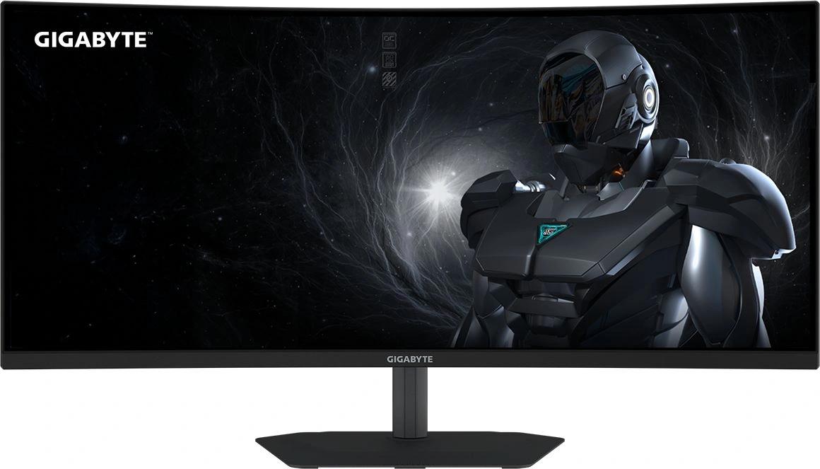 Монитор Gigabyte 34" G34WQC2 EK черный VA LED 21:9 HDMI M/M матовая HAS Piv 4000:1 450cd 178гр/178гр 3440x1440 200Hz FreeSync Premium DP WQ 7.36кг арт. 20VM0-34WQC2BM-1EKS