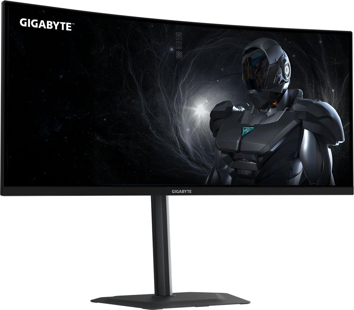 Монитор Gigabyte 34" G34WQC2 EK черный VA LED 21:9 HDMI M/M матовая HAS Piv 4000:1 450cd 178гр/178гр 3440x1440 200Hz FreeSync Premium DP WQ 7.36кг арт. 20VM0-34WQC2BM-1EKS