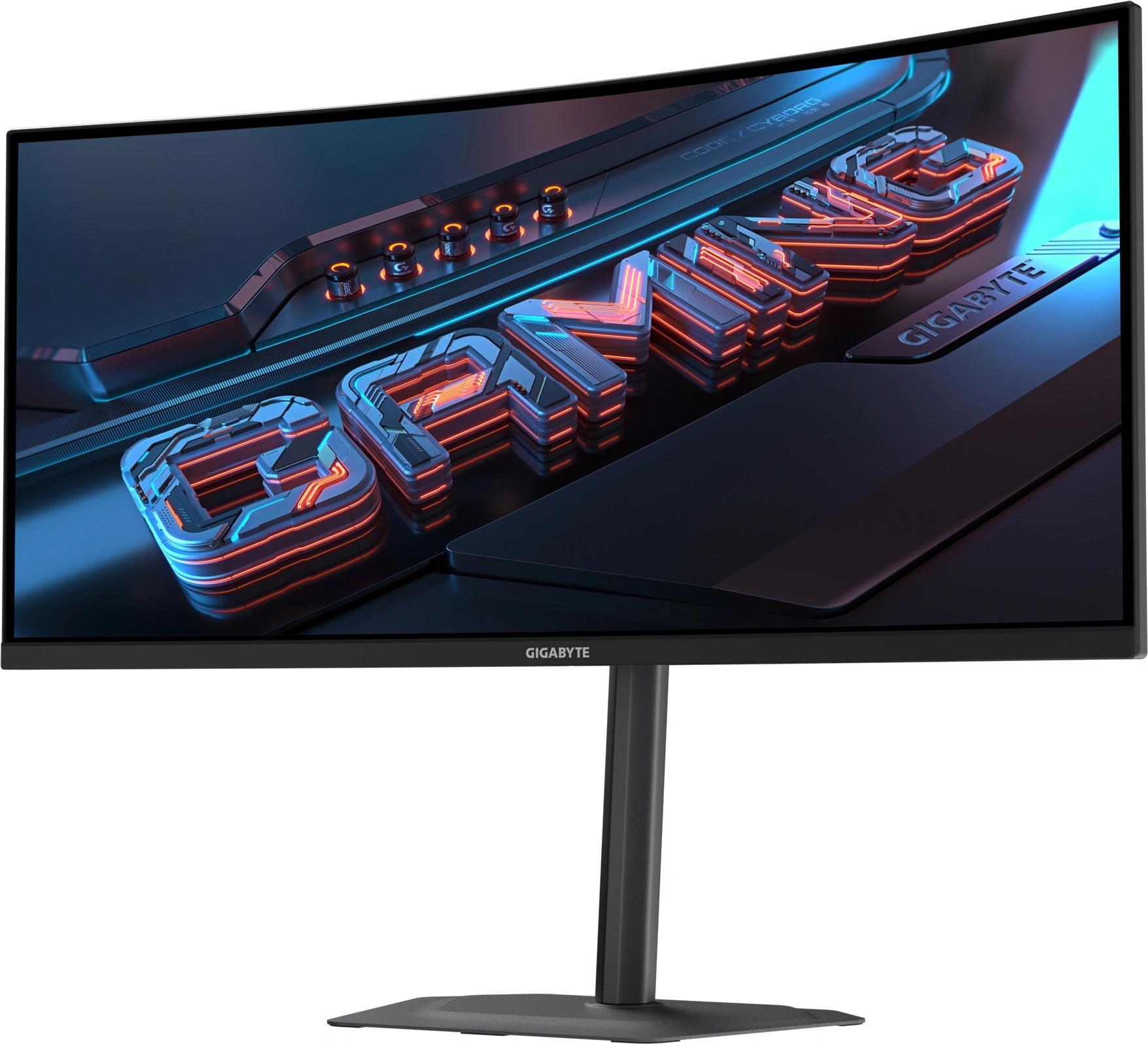 Монитор Gigabyte 34" G34WQC2 EK черный VA LED 21:9 HDMI M/M матовая HAS Piv 4000:1 450cd 178гр/178гр 3440x1440 200Hz FreeSync Premium DP WQ 7.36кг арт. 20VM0-34WQC2BM-1EKS