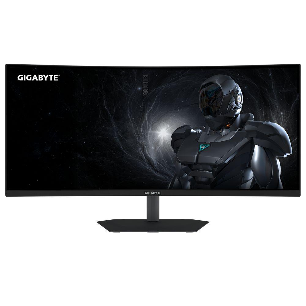 Монитор Gigabyte 34" G34WQC2 EK черный VA LED 21:9 HDMI M/M матовая HAS Piv 4000:1 450cd 178гр/178гр 3440x1440 200Hz FreeSync Premium DP WQ 7.36кг арт. 20VM0-34WQC2BM-1EKS