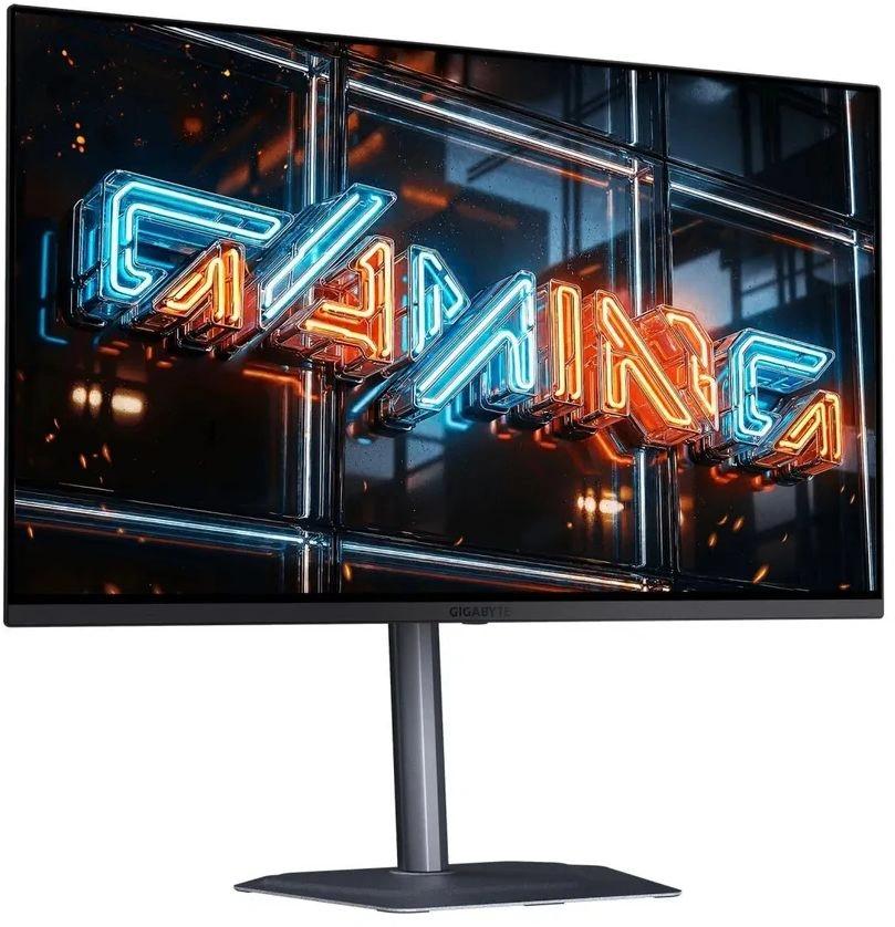 Монитор Gigabyte 31.5" MO32U24 черный QD OLED LED 16:9 HDMI M/M матовая HAS Piv 1500000:1 300cd 178гр/178гр 3840x2160 240Hz DP 4K USB 7.95кг арт. 20VM0-MO32U24BT-1EKR