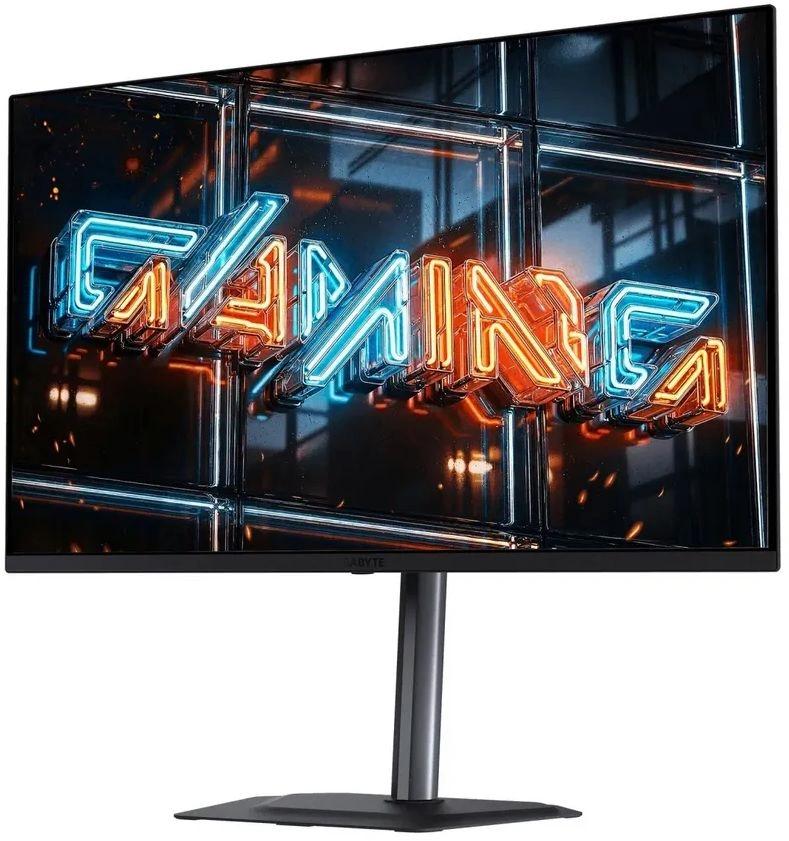 Монитор Gigabyte 31.5" MO32U24 черный QD OLED LED 16:9 HDMI M/M матовая HAS Piv 1500000:1 300cd 178гр/178гр 3840x2160 240Hz DP 4K USB 7.95кг арт. 20VM0-MO32U24BT-1EKR
