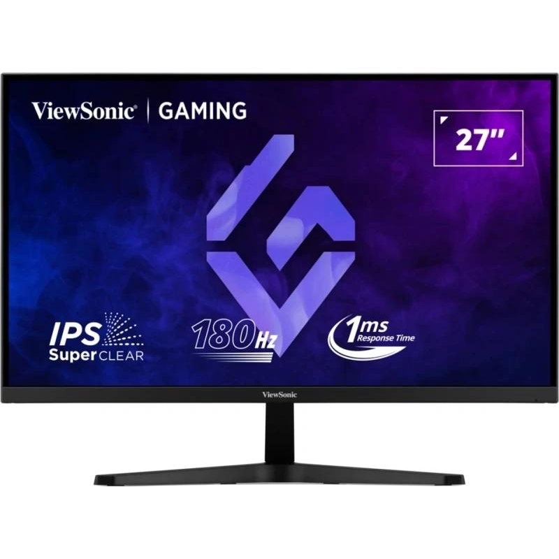 Монитор ViewSonic 27" VX27G1-HD черный IPS LED 16:9 HDMI матовая 300cd 178гр/178гр 1920x1080 180Hz DP FHD 3.5кг