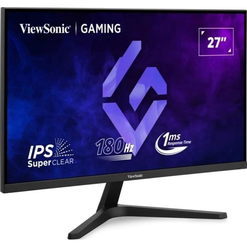 Монитор ViewSonic 27" VX27G1-HD черный IPS LED 16:9 HDMI матовая 300cd 178гр/178гр 1920x1080 180Hz DP FHD 3.5кг