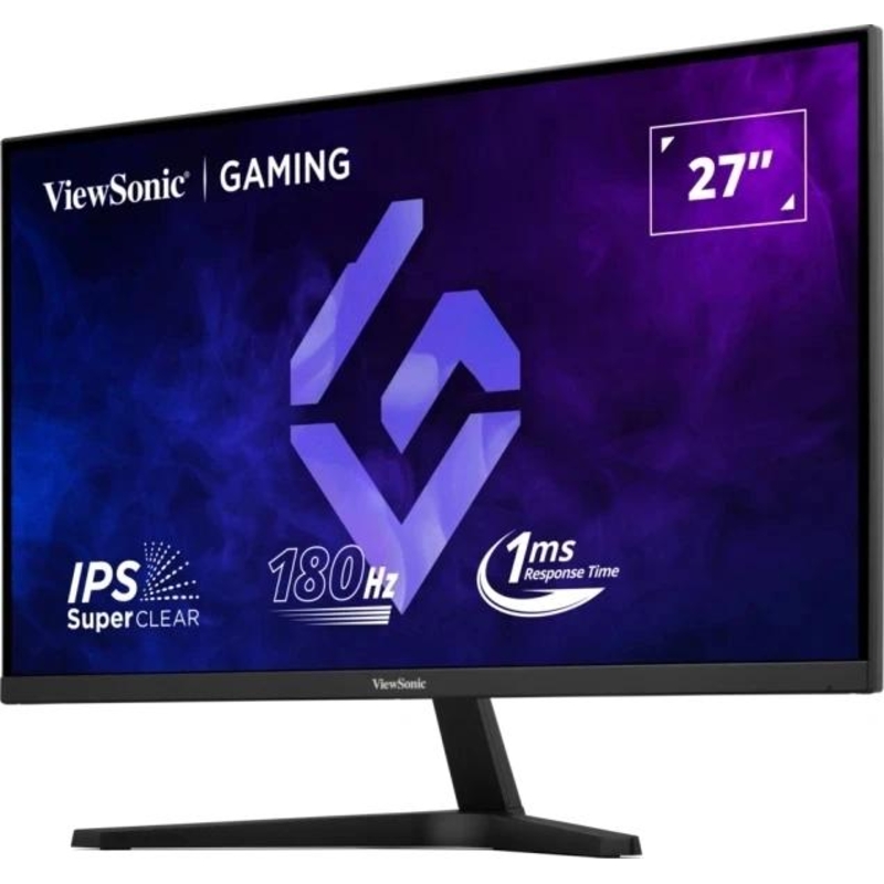 Монитор ViewSonic 27" VX27G1-HD черный IPS LED 16:9 HDMI матовая 300cd 178гр/178гр 1920x1080 180Hz DP FHD 3.5кг