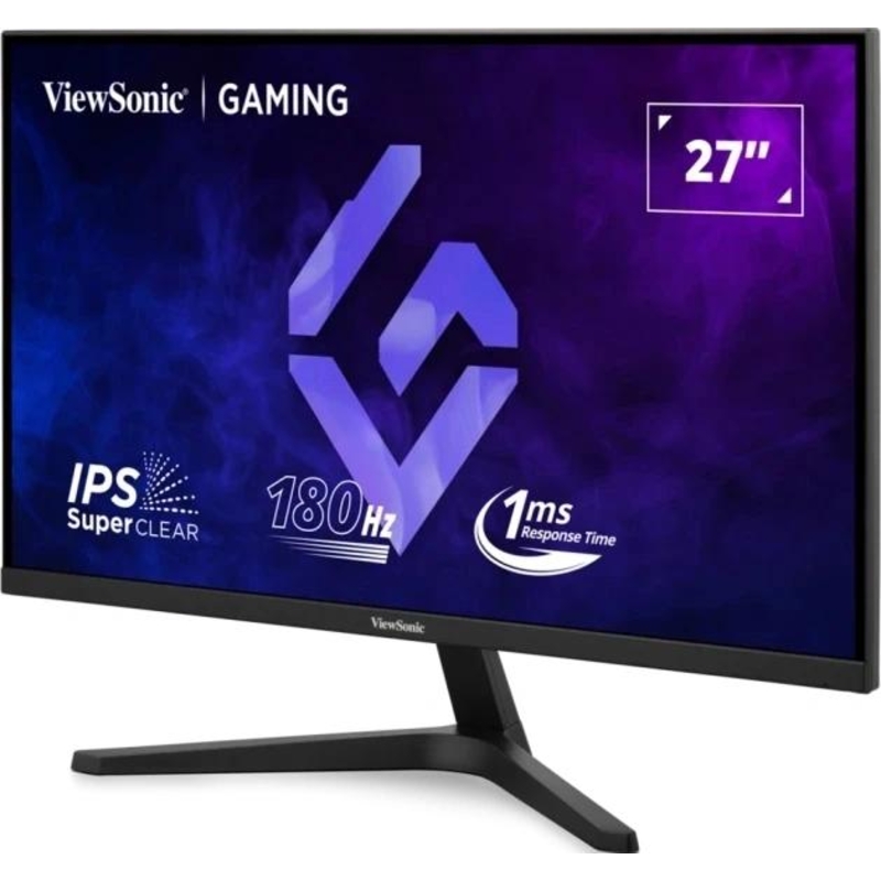Монитор ViewSonic 27" VX27G1-HD черный IPS LED 16:9 HDMI матовая 300cd 178гр/178гр 1920x1080 180Hz DP FHD 3.5кг