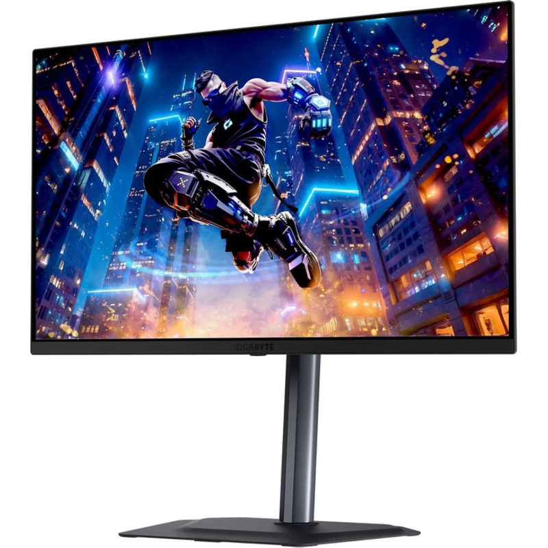 Монитор Gigabyte 27" MO27Q3 EK черный QD OLED LED 16:9 HDMI M/M матовая HAS Piv 1500000:1 250cd 178гр/178гр 2560x1440 360Hz G-Sync FreeSync Premium Pro DP QHD 6.55кг арт. 20VM0-MO27Q3BT-2EKR