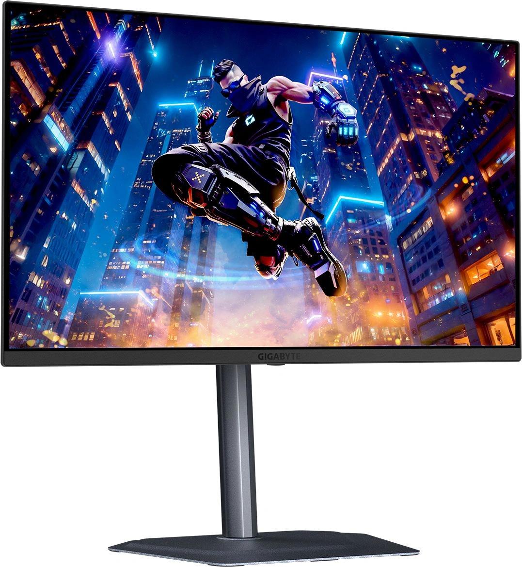 Монитор Gigabyte 27" MO27Q3 EK черный QD OLED LED 16:9 HDMI M/M матовая HAS Piv 1500000:1 250cd 178гр/178гр 2560x1440 360Hz G-Sync FreeSync Premium Pro DP QHD 6.55кг арт. 20VM0-MO27Q3BT-2EKR