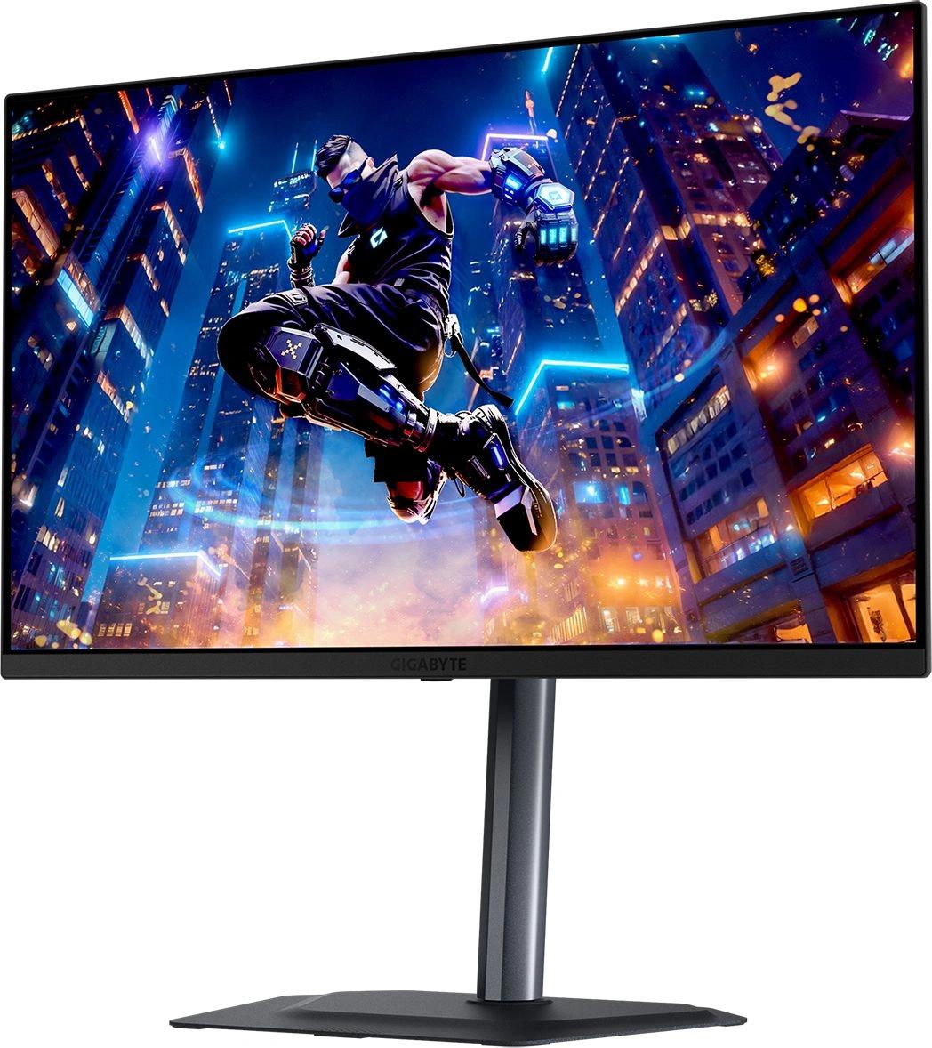 Монитор Gigabyte 27" MO27Q3 EK черный QD OLED LED 16:9 HDMI M/M матовая HAS Piv 1500000:1 250cd 178гр/178гр 2560x1440 360Hz G-Sync FreeSync Premium Pro DP QHD 6.55кг арт. 20VM0-MO27Q3BT-2EKR