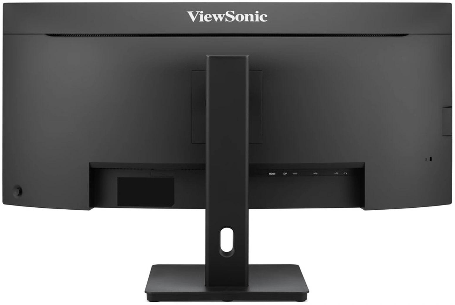 Монитор ViewSonic 34" VA3420C-2 черный VA LED 21:9 HDMI M/M матовая HAS Piv 3000:1 300cd 178гр/178гр 3440x1440 120Hz DP 2K USB 8.4кг