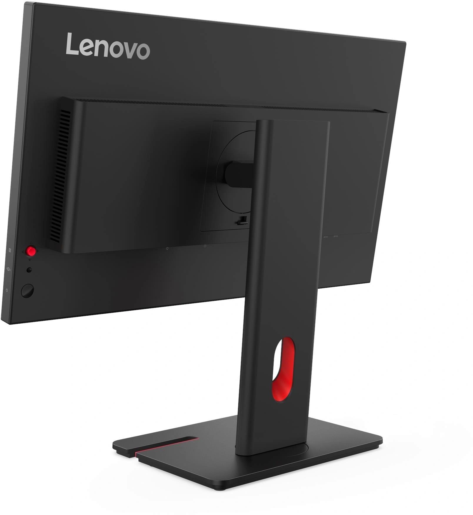Монитор Lenovo ThinkVision T24-40 23.8" 16:9 FHD (1920x1080) IPS, AG, 4ms, 250N, 1xHDMI 1.4, 1xDP 1.2, 1xVGA, 3xUSB-A (USB 5Gbps), 1xUSB-C (5Gbps, PD 15W), 1x USB-B (5Gbps), LTPS, 1Y (analog T24i-2L, T24i-30) арт. 64A4MAT2UK