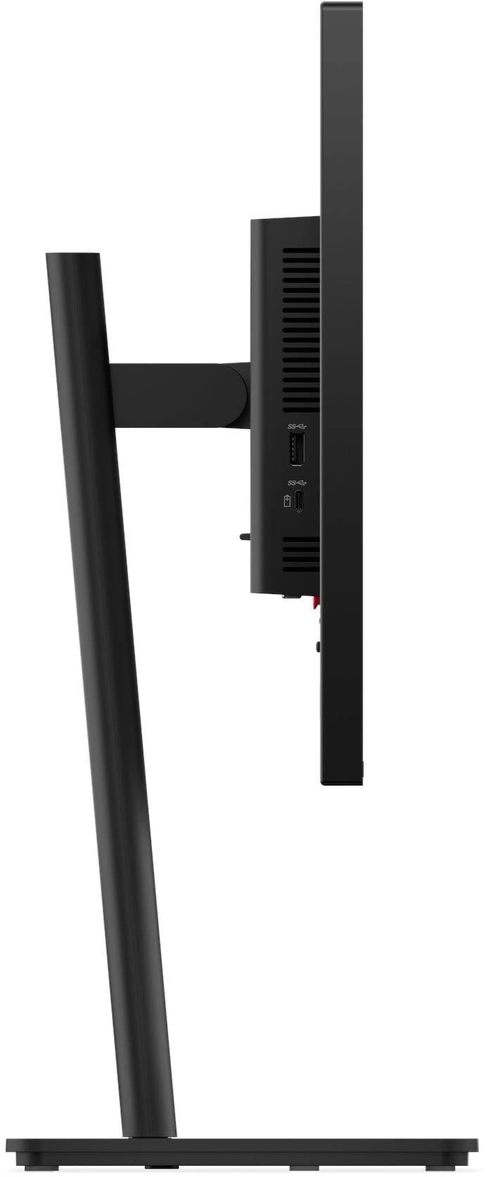 Монитор Lenovo ThinkVision T24-40 23.8" 16:9 FHD (1920x1080) IPS, AG, 4ms, 250N, 1xHDMI 1.4, 1xDP 1.2, 1xVGA, 3xUSB-A (USB 5Gbps), 1xUSB-C (5Gbps, PD 15W), 1x USB-B (5Gbps), LTPS, 1Y (analog T24i-2L, T24i-30) арт. 64A4MAT2UK