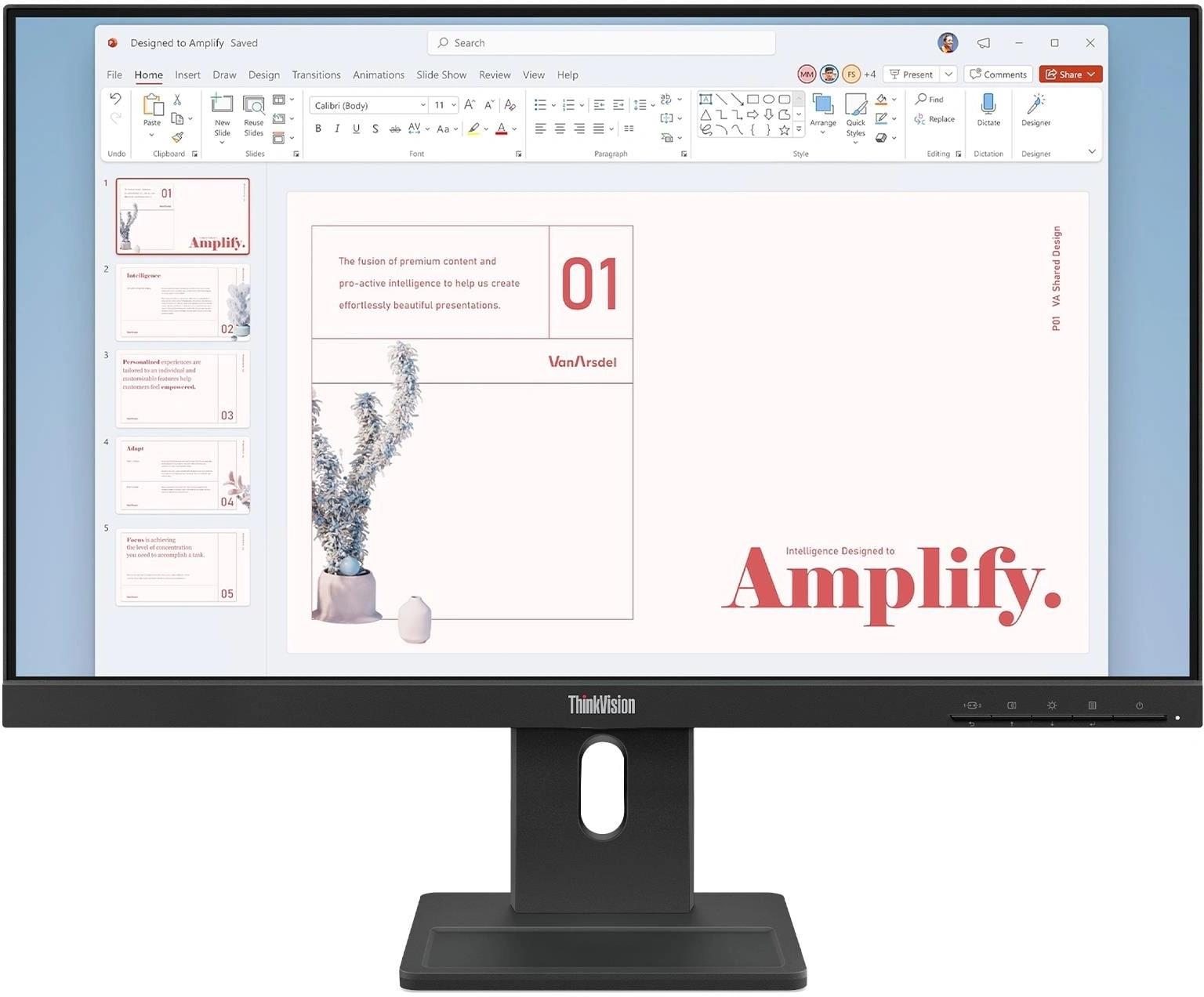 Монитор Lenovo ThinkVision E24-40 23.8" 16:9 FHD (1920x1080) IPS, 100Hz, 250N, 1xHDMI 1.4, 1xDP 1.2, 1xVGA, LTPS, 1Y арт. 64BAMAT1UK