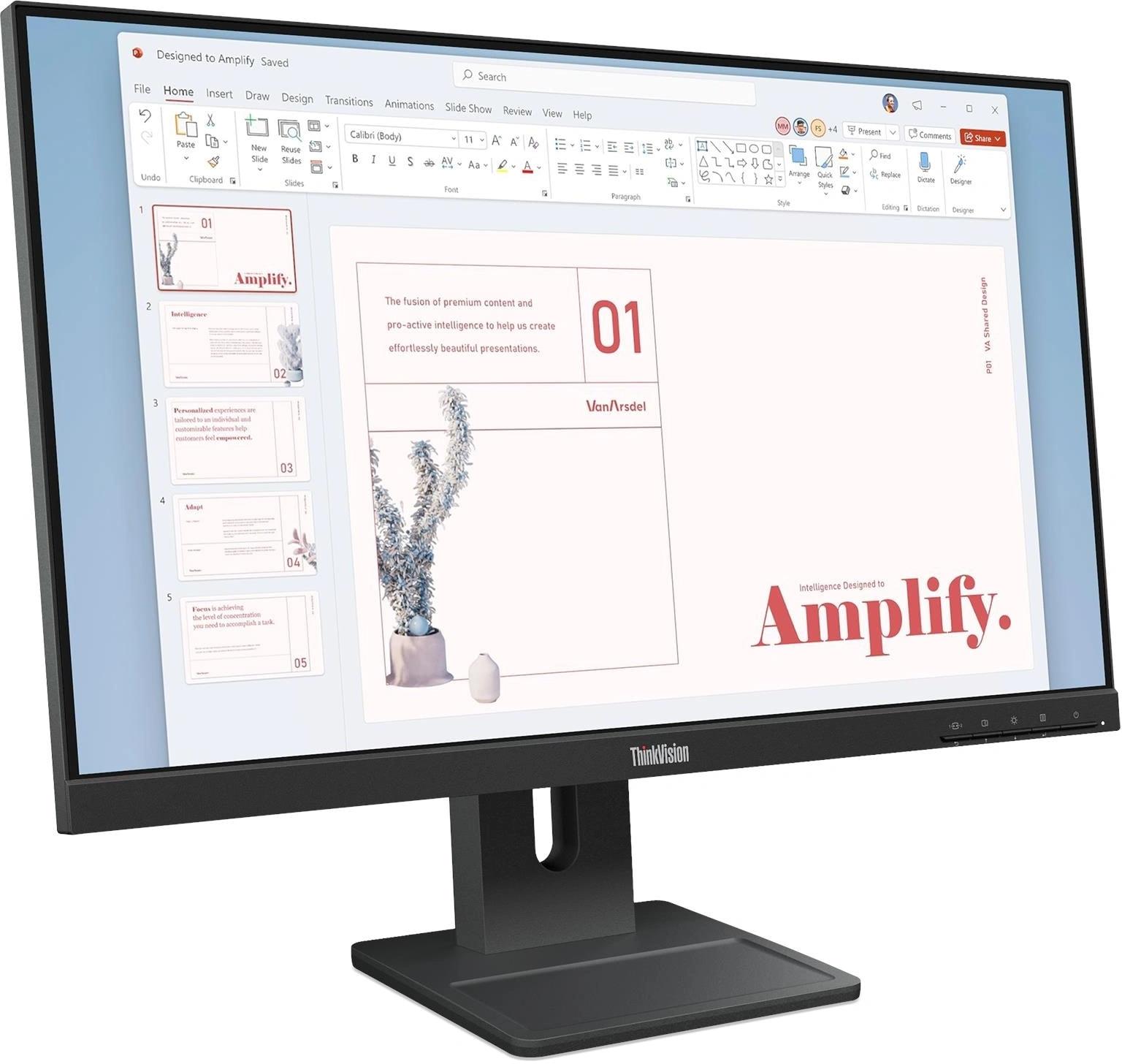 Монитор Lenovo ThinkVision E24-40 23.8" 16:9 FHD (1920x1080) IPS, 100Hz, 250N, 1xHDMI 1.4, 1xDP 1.2, 1xVGA, LTPS, 1Y арт. 64BAMAT1UK
