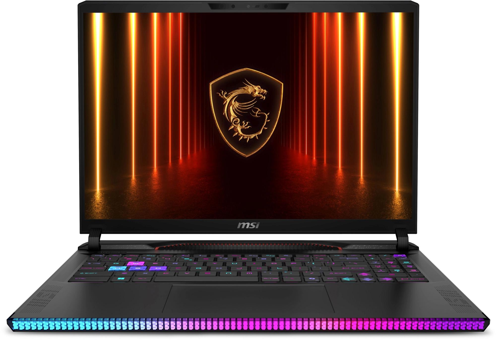 Ноутбук MSI Raider 16 HX A2XWIG-688CA Core Ultra 9 275HX 64Gb SSD2Tb NVIDIA GeForce RTX5080 16Gb 16" IPS QHD+ (2560x1600) Windows 11 Home Multi Language black WiFi BT Cam (A2XWIG-688CA)