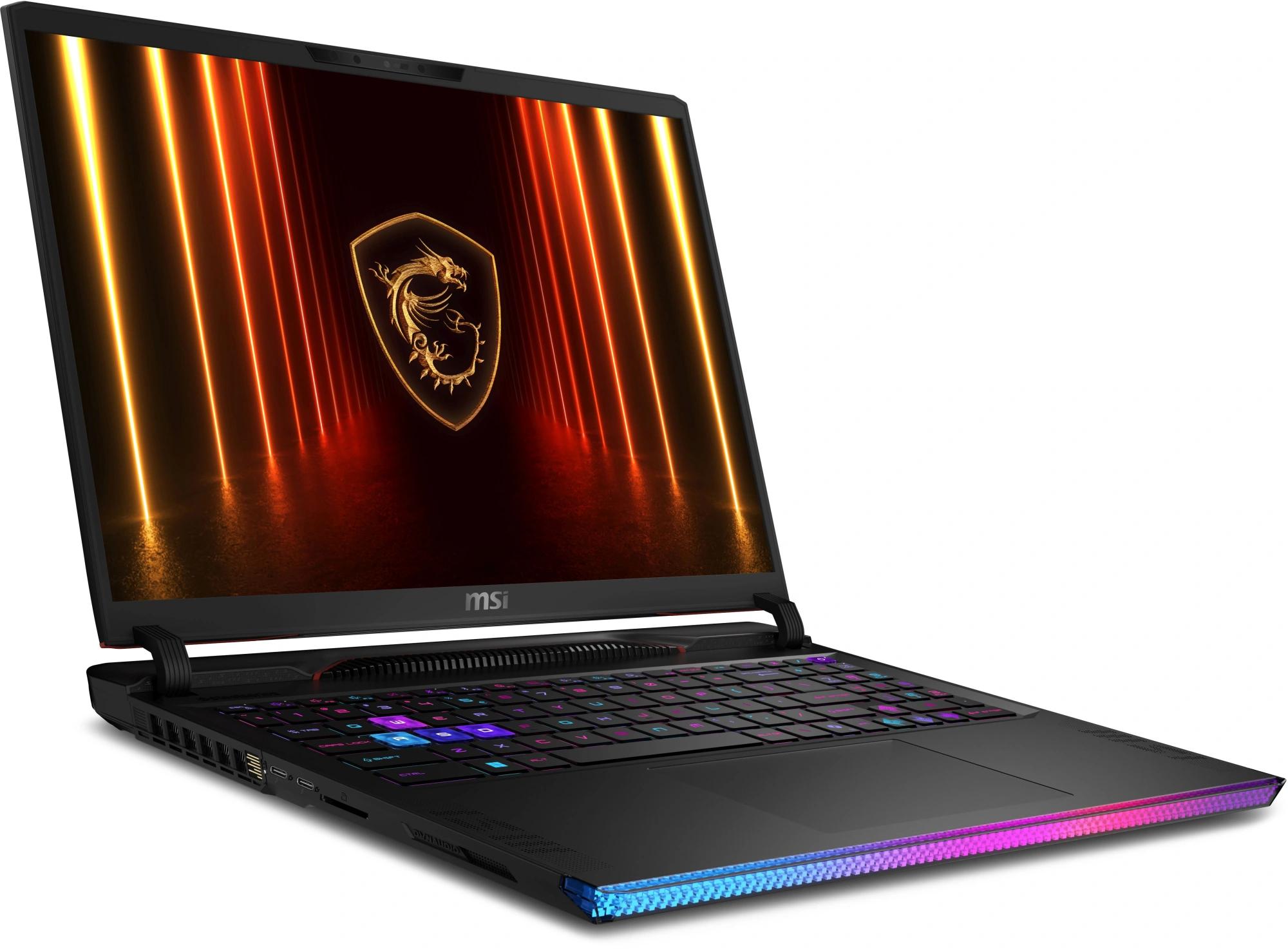 Ноутбук MSI Raider 16 HX A2XWIG-688CA Core Ultra 9 275HX 64Gb SSD2Tb NVIDIA GeForce RTX5080 16Gb 16" IPS QHD+ (2560x1600) Windows 11 Home Multi Language black WiFi BT Cam (A2XWIG-688CA)