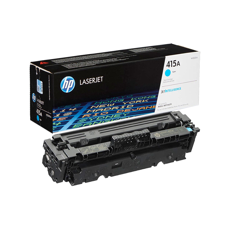 HP 415A Cyan Original LaserJet Toner Cartridge (W2031A)