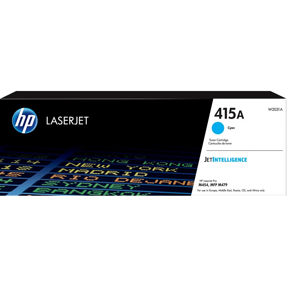HP 415A Cyan Original LaserJet Toner Cartridge (W2031A)