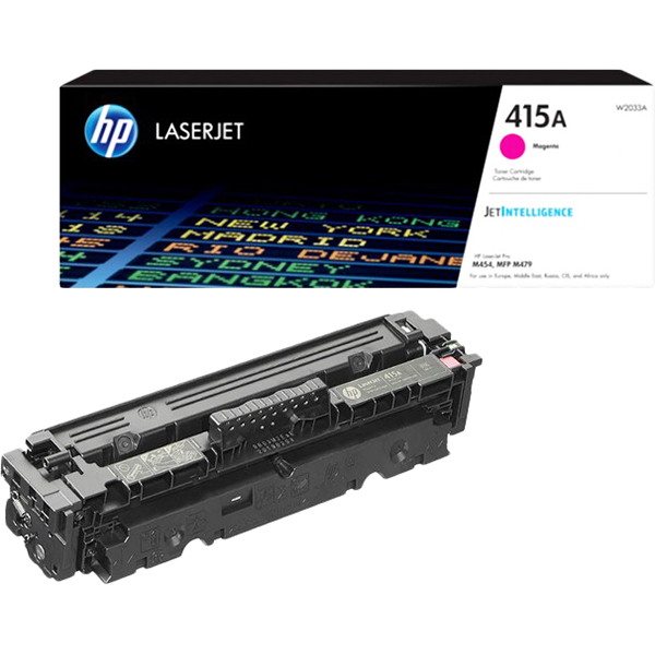 HP 415A Magenta Original LaserJet Toner Cartridge (W2033A)