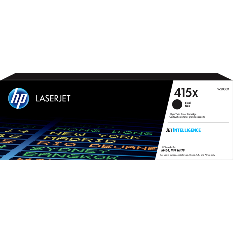 HP W2030X Картридж 415X увеличенной емкости, черный (7500стр.) {HP LJ M454/MFP M479}