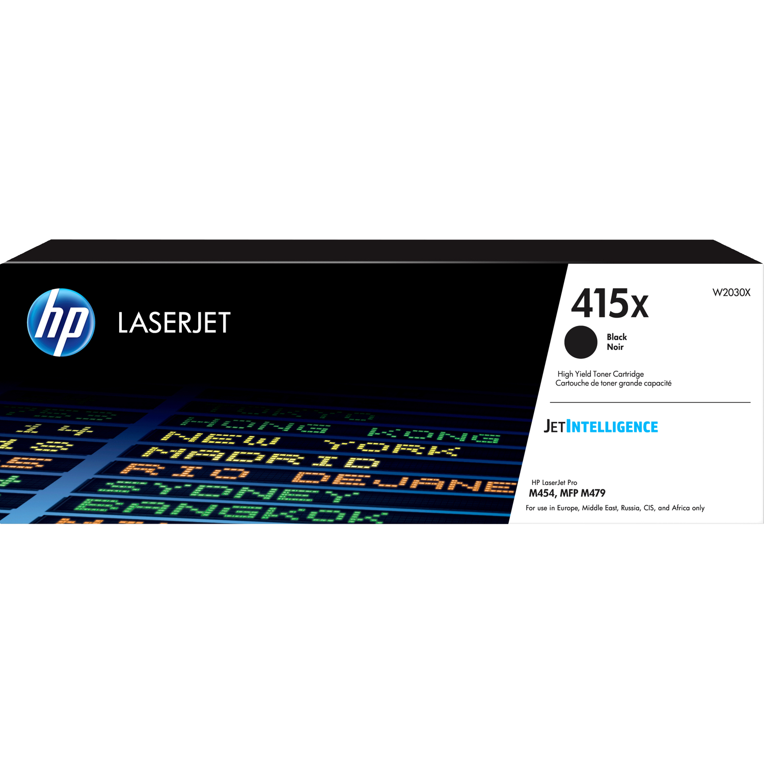 HP W2030X Картридж 415X увеличенной емкости, черный (7500стр.) {HP LJ M454/MFP M479}