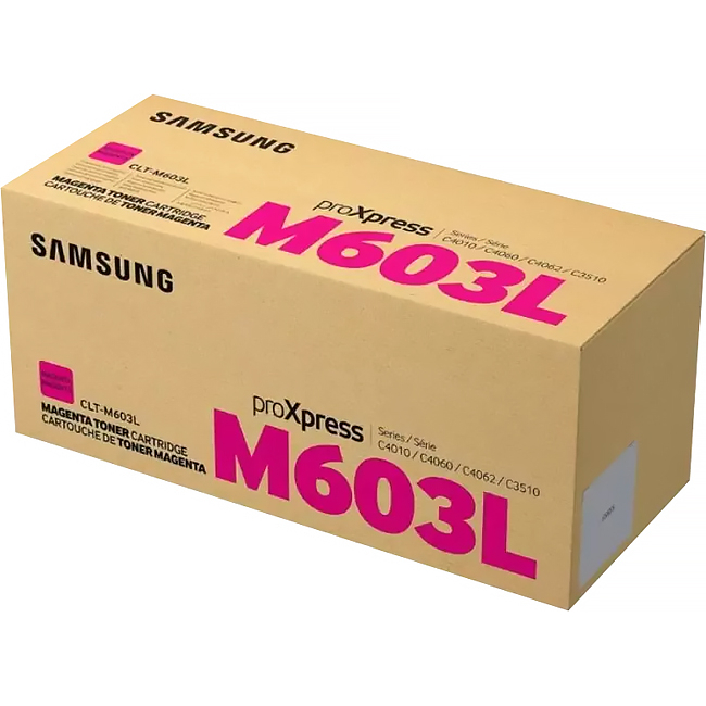 Samsung CLT-M603L High Yield Magenta Toner Cartridge (SV247A)