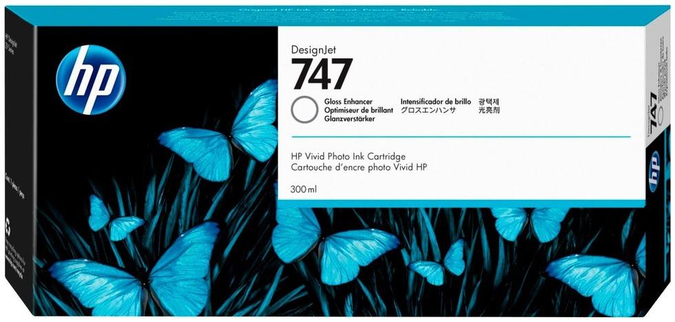 Картридж Cartridge HP 747 для HP DesignJet Z9+ , усилитель глянца, 300 мл HP Inc. арт. P2V87A