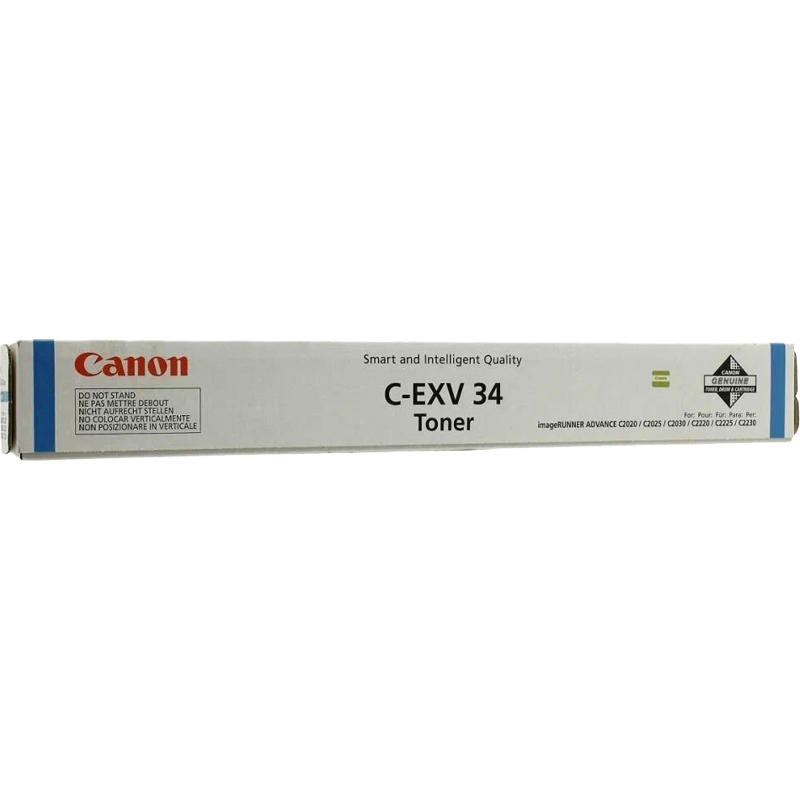 Тонер C-EXV 34, Cyan